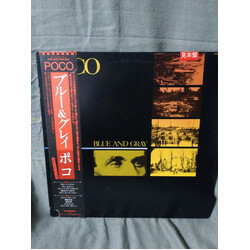 Poco (3) Blue And Gray Vinyl LP USED