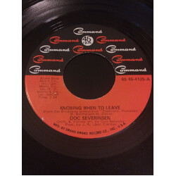 Doc Severinsen Knowing When To Leave / Barbarella USED VINYL 7INCH 45 RPM SINGLE