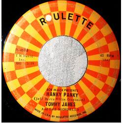 Tommy James & The Shondells Hanky Panky USED VINYL 7INCH 45 RPM SINGLE