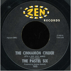 The Pastel Six The Cinnamon Cinder (It's A Very Nice Dance) USED VINYL 7INCH 45 RPM SINGLE STYRENE