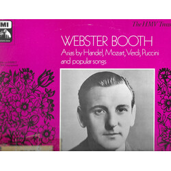 Webster Booth Arias By Handel, Mozart, Verdi, Puccini And Popular Songs Vinyl LP USED