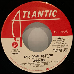 Spinners Easy Come, Easy Go USED VINYL 7INCH 45 RPM PROMO