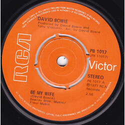 David Bowie Be My Wife USED VINYL 7INCH 45 RPM SINGLE STEREO