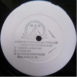 Johnson Dean / Lynda Law Somebody Somewhere USED VINYL 12INCH PROMO