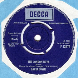 David Bowie The London Boys / Love You Till Tuesday VINYL 7" USED