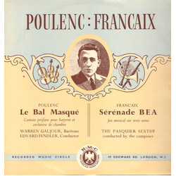Francis Poulenc / Jean Françaix Le Bal Masque / Serenade Bea Vinyl LP USED