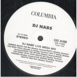 DJ Nabs DJ Nabs Live Megamix VINYL 12" USED