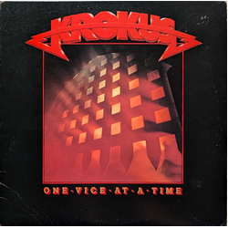Krokus One Vice At A Time Vinyl LP USED