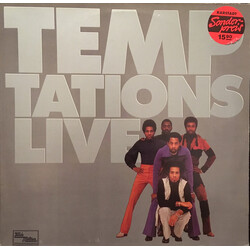 The Temptations Live Vinyl LP USED