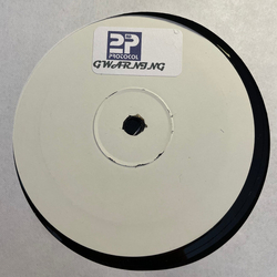 Second Protocol Gwarning USED VINYL 12INCH 45 RPM WHITE LABEL