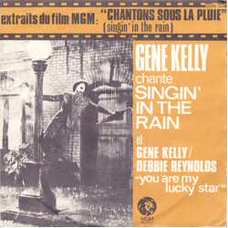 Gene Kelly / Debbie Reynolds Singin' In The Rain / You Are My Lucky Star USED VINYL 7INCH 45 RPM SINGLE