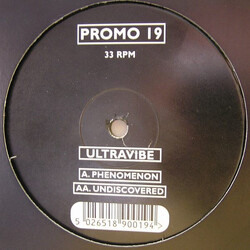 Ultravibe Phenomenon / Undiscovered USED VINYL 12INCH 33 S RPM