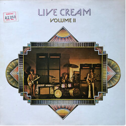 Cream (2) Live Cream Vol II Vinyl LP USED