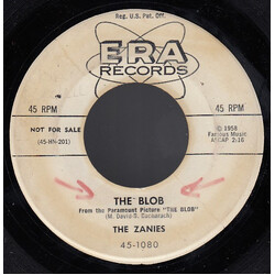 The Zanies The Blob USED VINYL 7INCH 45 RPM PROMO