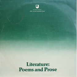 Various Literature: Poems And Prose Vinyl LP USED