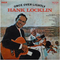 Hank Locklin Once Over Lightly Vinyl LP USED
