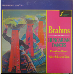 Johannes Brahms / Walter Klien / Beatriz Klien Hungarian Dances For Piano Four-Hands (Original Version) Vinyl LP USED