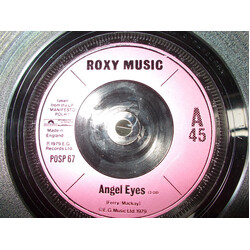 Roxy Music Angel Eyes USED VINYL 7INCH SINGLE 45 RPM