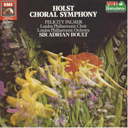 Gustav Holst / Felicity Palmer / The London Philharmonic Choir / The London Philharmonic Orchestra / Sir Adrian Boult Choral Symphony Vinyl LP USED