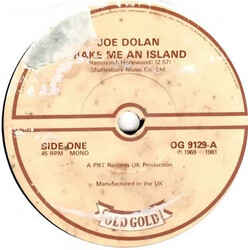 Joe Dolan Make Me An Island USED VINYL 7INCH 45 RPM SINGLE MONO