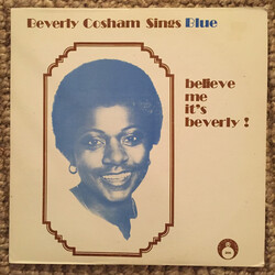 Beverly Cosham Believe Me It's Beverly (Beverly Cosham Sings Blue) Vinyl LP USED