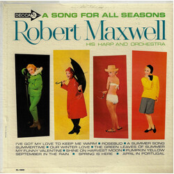 Robert Maxwell, His Harp And Orchestra A Song For All Seasons Vinyl LP USED
