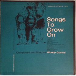 Woody Guthrie Songs To Grow On Volume One: Nursery Days Vinyl LP USED