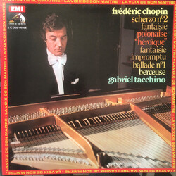Frédéric Chopin / Gabriel Tacchino Scherzo N°2 / Fantaisie / Polonaise "Héroïque" / Fantaisie Impromtu / Balade N°1 / Berceuse Vinyl LP USED