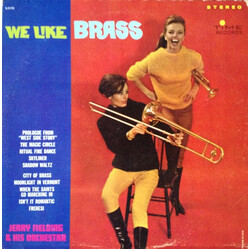 The Jerry Fielding Orchestra We Like Brass Vinyl LP USED