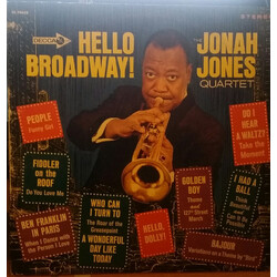 The Jonah Jones Quartet Hello Broadway! Vinyl LP USED