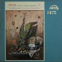 Pavel Josef Vejvanovský P. J. Vejvanovský: Orchestral Compositions Vinyl LP USED