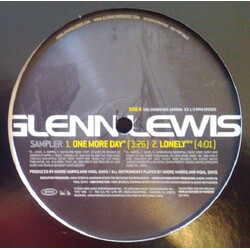 Glenn Lewis World Outside My Window Sampler USED VINYL 12INCH SAMPLER