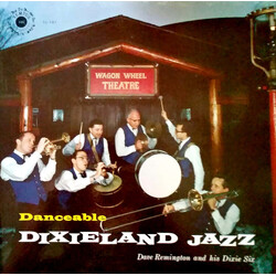 Dave Remington And His Dixie Six Danceable Dixieland Jazz Vinyl LP USED