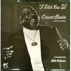 Count Basie Orchestra I Told You So Vinyl LP USED