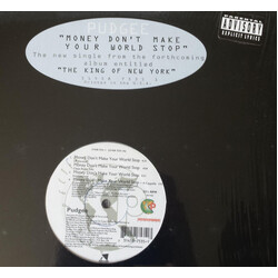 Pudgee Tha Phat Bastard Money Don't Make Your World Stop USED VINYL 12INCH SINGLE