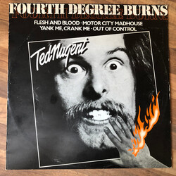 Ted Nugent Fourth Degree Burns USED VINYL 12INCH 45 RPM LIMITED EDITION