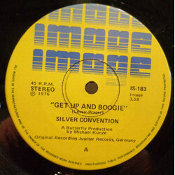 Silver Convention Get Up And Boogie USED VINYL 7INCH 45 RPM SINGLE STEREO