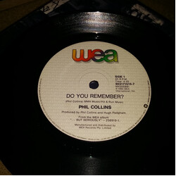 Phil Collins Do You Remember? USED VINYL 7INCH 45 RPM SINGLE