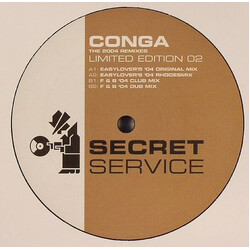 The Tabledancers Conga (The 2004 Mixes) USED VINYL 12INCH LIMITED EDITION