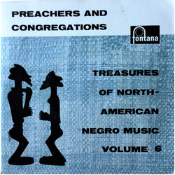 Various Preachers And Congregations - Treasures Of North-American Negro Music Volume 6 USED VINYL 7INCH EP