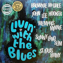 Various Livin' With The Blues Vinyl LP USED