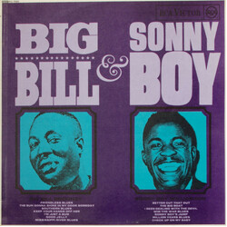 Big Bill Broonzy / Sonny Boy Williamson Big Bill & Sonny Boy Vinyl LP USED
