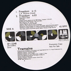 Tramaine Freedom USED VINYL 12INCH PROMO