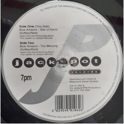 Blue Amazon Star Of David / The Blessing USED VINYL 12INCH 33 S RPM