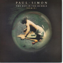 Paul Simon The Boy In The Bubble (Remix} USED VINYL 7INCH 45 RPM SINGLE STEREO