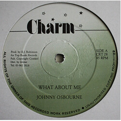Johnny Osbourne What About Me Vinyl 12" USED