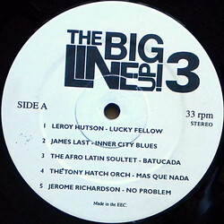 Various The Big Line-Up! (Vol. 3) Vinyl LP USED