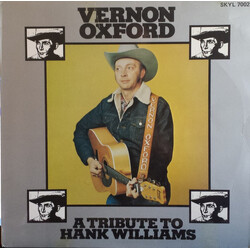 Vernon Oxford A Tribute To Hank Williams Vinyl LP USED