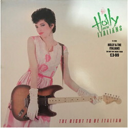Holly And The Italians The Right To Be Italian Vinyl LP USED