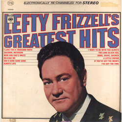 Lefty Frizzell Lefty Frizzell's Greatest Hits Vinyl LP USED